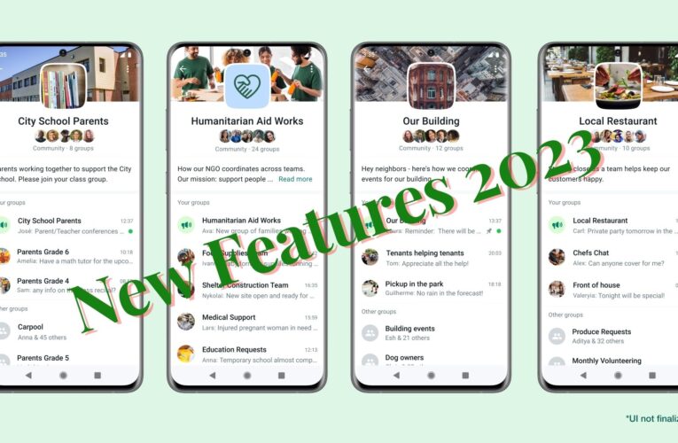 2023 New WhatsApp Features list – 2023 नई व्हाट्सएप सुविधाओं की सूची