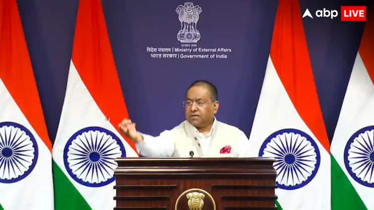 India Pakistan Conflict MEA Randhir Jaiswal message new normal to pakistan Ishaq dar