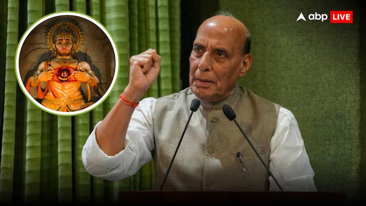 Operation Sindoor India Strikes in Pakistan what defence minister Rajnath Singh about hanuman kand used