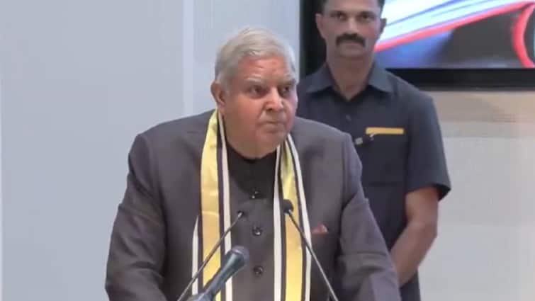 Vice President Jagdeep Dhankhar Echoed CJI BR Gavai Protocol Adherence says I am also a sufferer