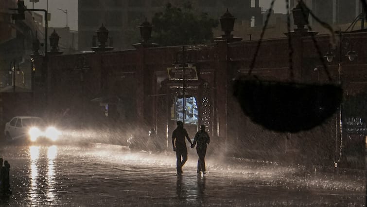 imd issued red alert for heavy rain thunderstorm and hailstorm for delhi ncr rajasthan up maharashtra kerala