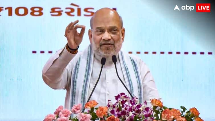 union home minister amit shah in gandhinagar says first time Army went in 100 KMs in pakistan in operation sindoor