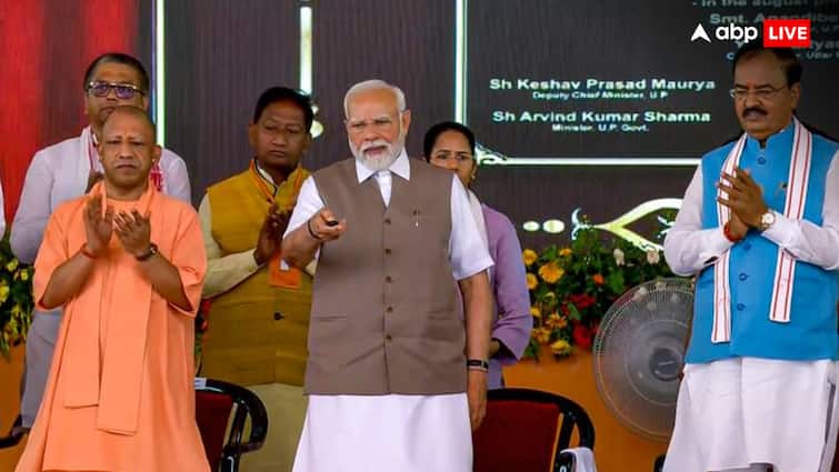 pm modi inaugurate 15 development projects in kanpur up worth 47600 crores fiercely give message of terrorism ann