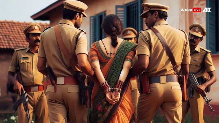 In Karnataka a woman burnt her son with a hot iron rod for mischief