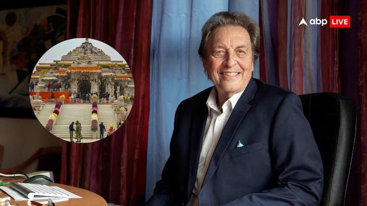 Elon musk father Errol Musk Ram Mandir Visit today worship ram lala ayodhya