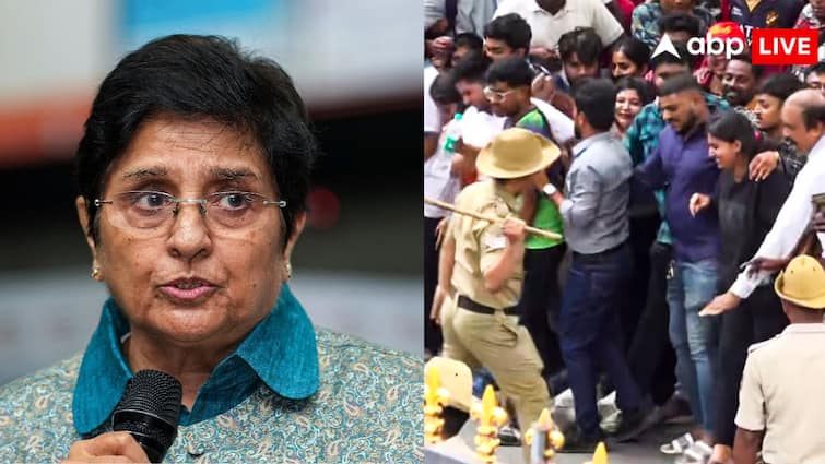 Chinnaswamy stadium stampede suspension over Bengaluru Police Commissioner B Dayananda Kiran Bedi said order is taken like fly out of milk