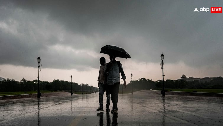 IMD Weather Forecast delhi kerala gujarat up mp odisha jharkhand chhattisgarh assam himachal pradesh red alert Rain Forecast Monsoon Update aaj ka mausam