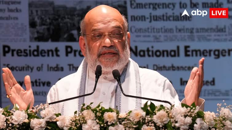 Samvidhan Hatya Diwas Why did PM Modi name it Amit Shah explained reason by referring to congress Emergency ann