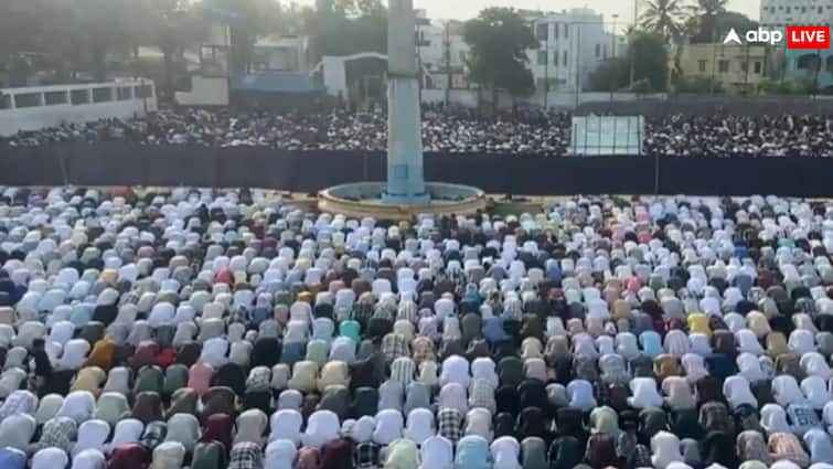 bakrid 2025 koiyambathoor eid namaz at masjid video Eid-ul-Adha celebration in India Jamiyatul Ahlul Quran wa Hadis