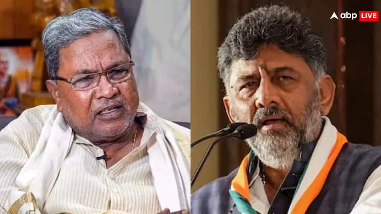 कर्नाटक में कांग्रेस की कलह फिर आई सामने, सिद्धारमैया ने मंच से डीके शिवकुमार का नाम लेने से कर दिया इनकार