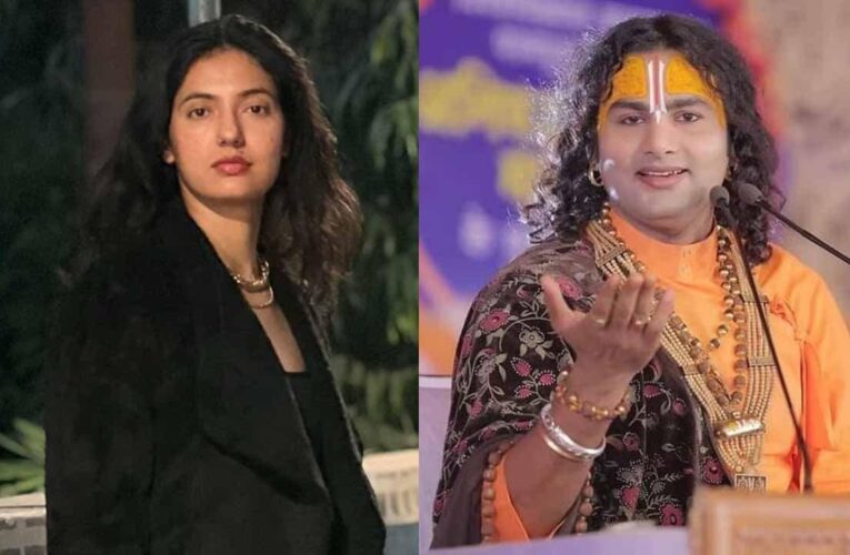 Khushboo Patni once again got angry at Aniruddhacharya