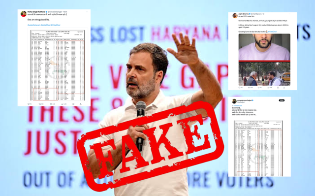 Congress ecosystem targets Hindu priest Ramkamal Das with 2023 fake claim to amplify Rahul Gandhi’s ‘vote chori’ narrative