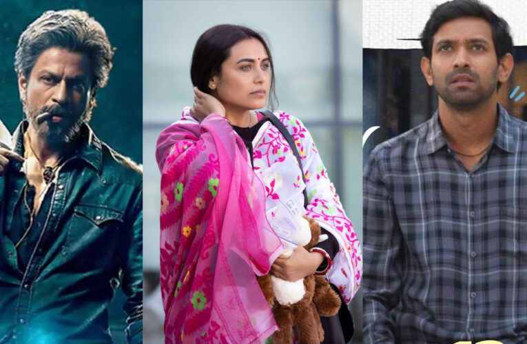 SRK and Vikrant Massey take Best Actor, Rani Mukerji bags Best Actress