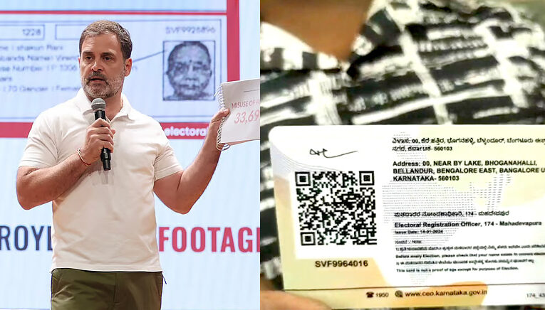 Several real voters with house number 0 on their voter IDs bust Rahul Gandhi’s baseless claims of ‘vote theft’
