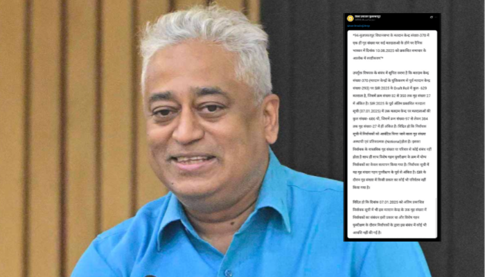 Muzaffarpur district administration fact checks ‘journalist’ Rajdeep Sardesai who was trying to claim Bihar SIR is done “hastily”