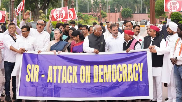 इंडिया ब्लॉक का संसद से ECI तक हल्ला बोल, ‘वोट चोरी’ के खिलाफ 300 सांसदों के साथ शक्ति प्रदर्शन कल