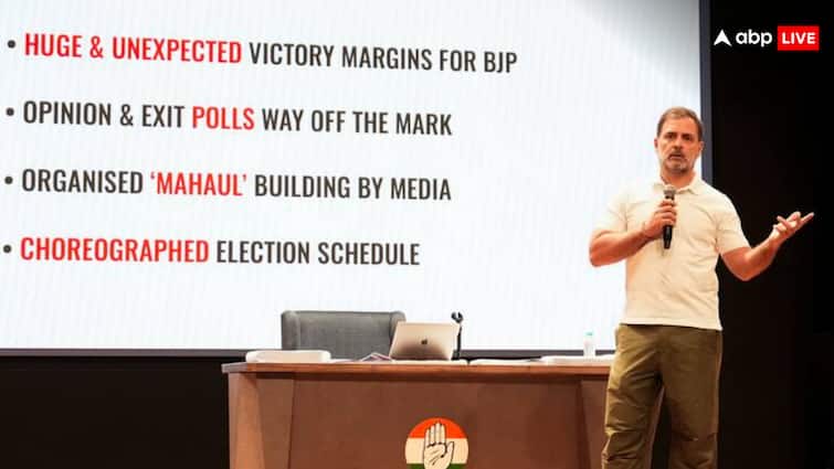 एक लाख से ज्यादा वोटों की हेराफेरी से नियमों में बदलाव तक… राहुल गांधी ने EC पर लगाए इन 5 गड़बड़ियों के आरोप